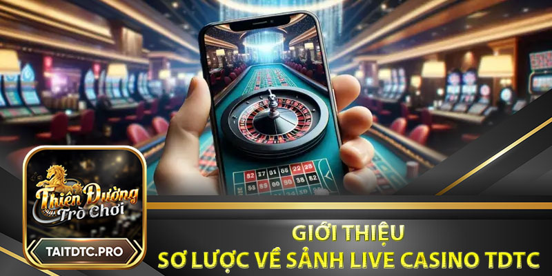 Giới thiệu sơ lược về sảnh live casino tdtc